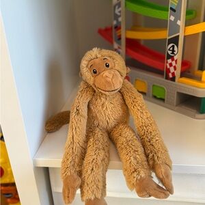 Source Unknown Tan Stuffed Monkey